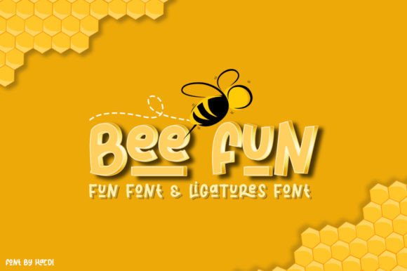 Bee Fun Display Font Review for Handmade Sellers and Creatives