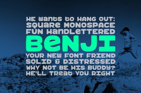 Benji Bold Hand-Crafted Font for Editorial Design
