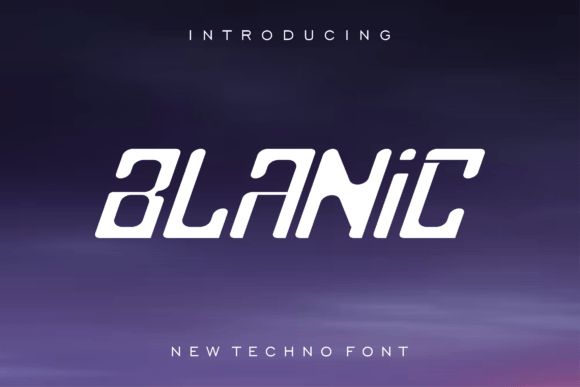 Blanic: The Classy Display Font for Modern Editorial Design