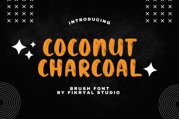 Coconut Charcoal: The Fun Display Font for Campaigns