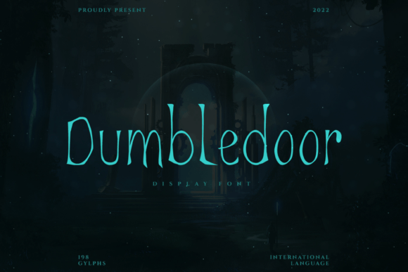 Dumbledoor: A Fun & Magical Display Font for Branding