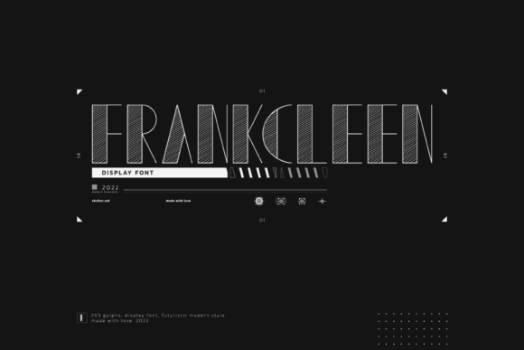 Frankcleen: A Neat Display Font for Crisp, Memorable Branding