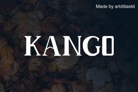 Kango: A Bold Display Font for Memorable Branding