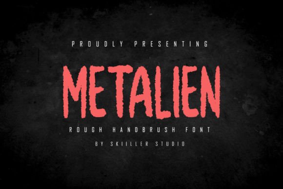Metalien Display Font for Bold Digital Branding