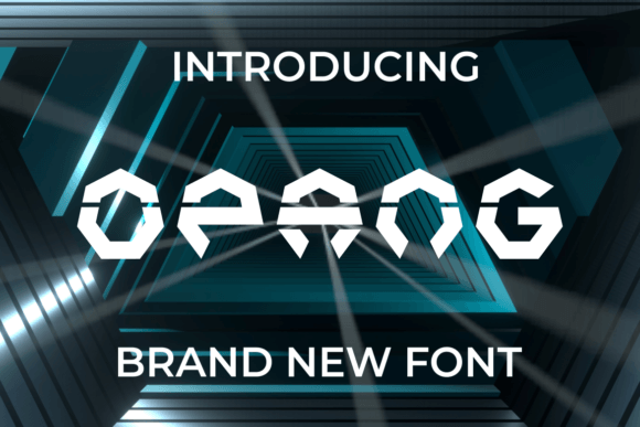 Opang Free Download: A Bold Modern Display Font