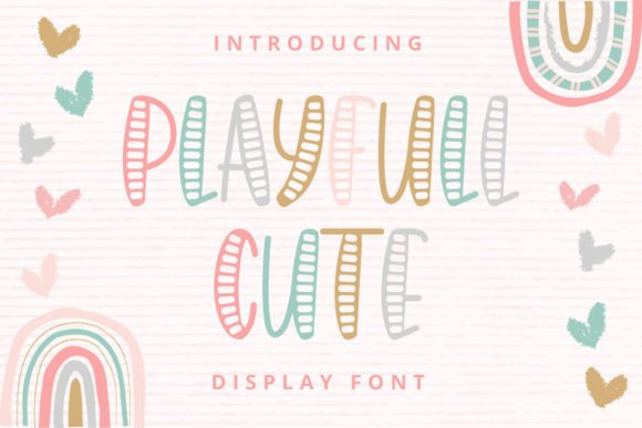 Playfull Cute Font for Memorable Brand Visuals