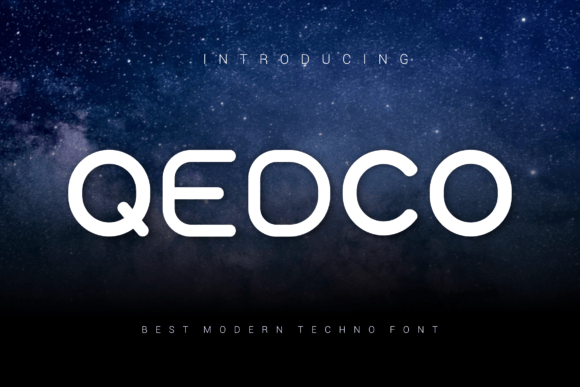 Qedco: A Bold Display Font for High-Impact Campaigns