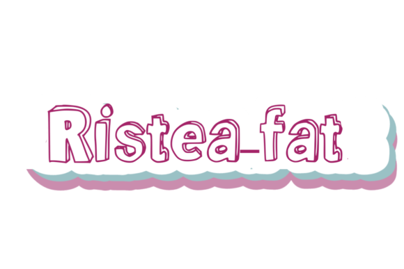Ristea Fat: The Whimsical Display Font for Bold Campaign Headlines