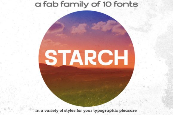 Starch: A Display Font with Backbone and Editorial Moxie