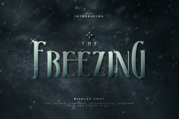 The Freezing Font for Bold Branding