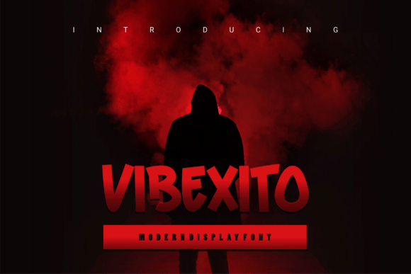 Vibexito Bold Display Font for Bloggers and Publishers