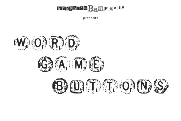 Word Game Buttons: A Tactile Display Font for Campaigns